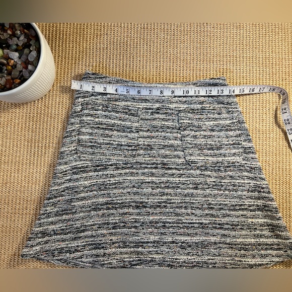 LOFT, brindle multicolored short skirt - Picture 3 of 6